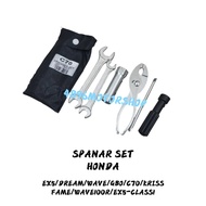 TOOL SET // SPANAR SET FOR YAMAHA AND HONDA EX5
