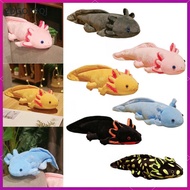 [zdgoarqj] 17.72 Inch Axolotl Plush Toy Companion Toy Soft Stuffed Axolotl Pillow Axolotl