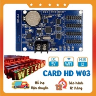 Mạch điều khiển HD W04 - card led ma trận 1 màu 3 màu