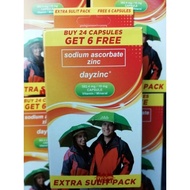 DAYZINC 24+6 Capsule for Adult Extra Sulit Pack