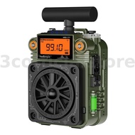 HanRongDa HRD-777 Metal Multiband Radio bluetooth AM FM SW WB 6 EQ Modes TF Card MP3 Player Support 