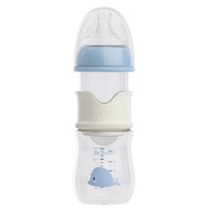 Dr. Green Baby Glass Baby Bottle Wide-Caliber Quick-Punching Baby Bottle Anti-Colic Big Baby Baby Bottle