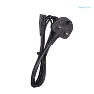 BTM IEC320 C7 to BS1363 3Pin Power Extension Cord Power Supply Cable For Printer Radio Computer  Cha