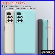 Casing Redmi 10 casing Redmi 10A Redmi 10 5G 10C 9C 9A 9T Solid Phone Case YT