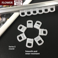 FOF 20Pcs Car Curtain Slider Clips 3mm 6mm 9mm Truck DIY Plastic Fastener FH FE FM FOO