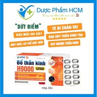 {CHÍNH HÃNG } BỔ THẦN KINH H9000 LETCO Cải Thiện Triệu Chứng Suy Nhược Thần Kinh Giúp Giảm Mệt Mỏi H
