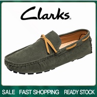 Clarks_รองเท้าโบ๊ทชูส์สไตล์เกาหลีโลฟเฟอร์ส้นเตี้ย,รองเท้าโลฟเฟอร์ผู้ชายรองเท้าลำลองรองเท้าโบ๊ทชูส์ผู้ชาย loafers