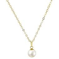【Direct From Japan】[Jewelry Shop M] Akoya Pearl 8mm Pendant Necklace for Women Simple Jewelry Made i