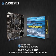 GROSIR Vurrion Miner Pro B250 BTC U3 - 12 Slot USB 3.0 Mining