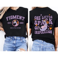Comfort Colors One Shirt Little Spark Purple Dragon T-Shirt Element Epcot Disney Wild Disn