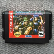[Ready Stock Xiaobawang Game Card] (2019 New Work) Sega MD Card < Alien CRISIS > Doubles Clearance X