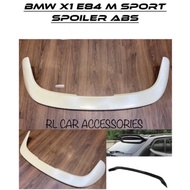 BMW X1 E84 M sport performance rear roof top spoiler lip bodykit body kit msport mperformance