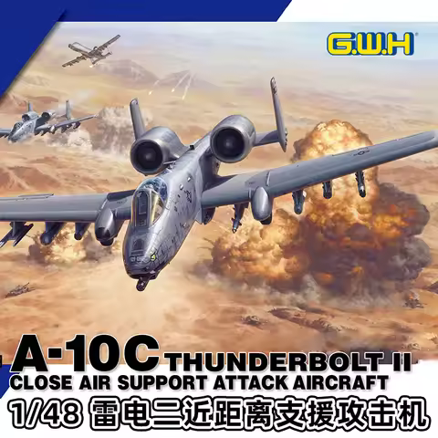 Great Wall Hobby L4829 1/48 A-10C Thunderbolt II Aircraft Scale Model Kit