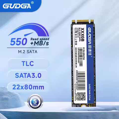 GUDGA M.2 NGFF SATA SSD 1TB 2TB 64GB 128GB 256GB 512GB Ssd M2 SATA 2280 HDD Hard Drive SSD Drive for