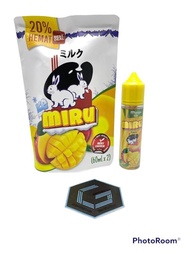 Miru Mango Ice 60Ml 1Pcs By Jozojo Brewery Liquid Zonic Vape Mangga