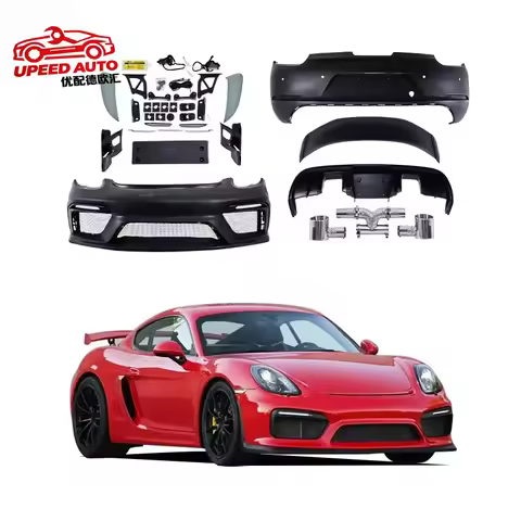 Suitable for GT-4 Style Plastic Bodykit Porsches Cayman Boxster 987 987.1 987.2 Front Bumper Rear Di