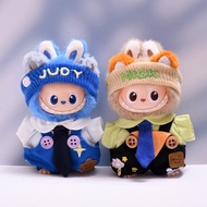 4.0 LABUBU Mini Labubu Doll Clothes Star Overalls Replacement [Clothes Only]