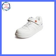 76 Lubricants Safety Shoes for Men - Wide Fit 3E, Steel Toe Cap, Breathable Sneakers with Velcro Str