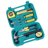 DIY Tool Set 9PCS household tool set hardware toolbox car life hammer manual set tool D-1004