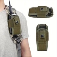 Outdoor Military Enthusiast Walkie-Talkie Bag Multi-Functional Phone Bag Waist Bag Protective Case H