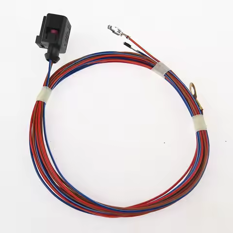 SCJYRXS 1J0 973 703 1K0951605C Security Burglar Alarm Horn Connector Harness For VW Tiguan Passat B6