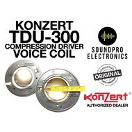 ORIGINAL KONZERT TDU-300 Compresion Driver Voice Coil