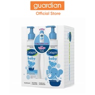 Cetaphil Baby Gentle Wash & Shampoo 2x400ml + 50ml Lotion