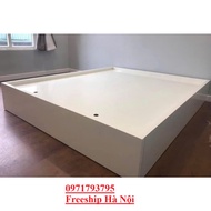 Giường ngủ hộp 1m8x2m gỗ MDF Không Đầu Giường