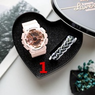 Casio Men's Watch Casio Women's Watch Casio Watch Multi-function Electronic Watch + Little Lion Brac