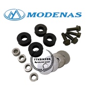 GT128 FOOTREST BAR RUBBER BUSH SET STEP BAR RUBBER BUSH + FOOTREST BAR SCREW FULL SET