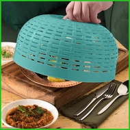 Fly Cover For Food Round Fruit Fly Food Cover Anti-gnat Anti-fly Grapes Washing Draining Basket For 