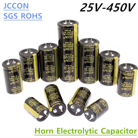 2Pcs JCCON Audio Electrolytic Capa25V 35V 63V 80V 100V 200V 250V 400V 450V 3300UF 4700UF 6800UF 1000