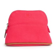 Hermes Bolide Casaque Case Mini 化妝包 粉紅色