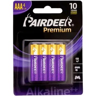 Taii New Packaging Pairdeer Battery - Premium -1.5V AA /AAA Baterry - LR6UP/LR03UP 4B