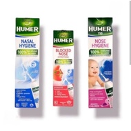 Humer Nasal Spray Blocked Nose, Nasal Hygiene, Nose hygiene for adults,kids, infants