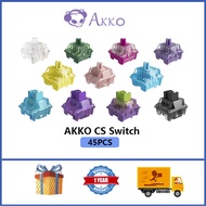 AKKO CS Switch 3-Pin/5-Pin Customized Hot-Plug High-Compatibility Switch 45PCS