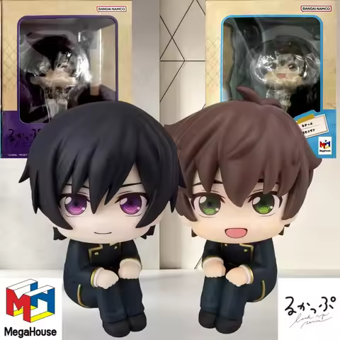 MegaHouse Look Up Code Geass Lelouch Suzaku Sitting Q Anime Statue For Premium Manga Adult Hobby Col