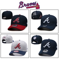 Stylish Atlanta Braves Baseball Caps Canvas Adjustable Hat Leisure