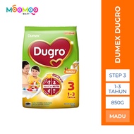 Dumex Dugro / Susu Tepung Rumusan / Langkah 3 (Step 3) / Madu (Honey) / 850G / Exp: 26/12/2026
