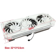 🌈For ASUS ROG STRIX RTX 3070 3080 3090 WHITE V2 Graphics Card Cooling Heat Sink CF1010U12S 95MM RTX3070 RTX3080 RTX3090