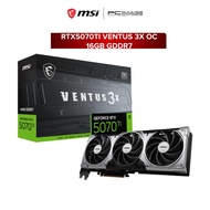 MSI GEFORCE RTX5070TI VENTUS 3X OC 16G GDDR7 GRAPHIC CARD
