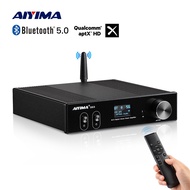 AIYIMA D03 Bluetooth 5.0 Power Amplifier 150 Watt x 2 Stereo HiFi 2.1 CH Digital Sound Amplificador 