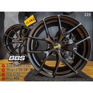 BBS STYLE 19X8.5/9.5 ET35/38 5X120 MBK  BBS 19X8.5/9.5 ET35/38 5X120 MBK (Hitam Matte)