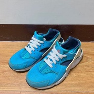 Nike Air Huarache 武士鞋 藍色 童鞋 24cm