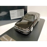 MARK43 1 43 Mitsubishi Go Blue Four-Door Car Model Galant VR-4 E39A Black Customized Version