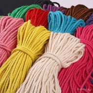 Color Factory direct sales Homestay Decoration Twine Rope Woven5Decorative Millimeter Rope Material 