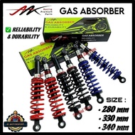 AAK GAS ABSORBER MOTORCYCLE 280MM 330MM 340MM EX5 Dream EZ115 KRISS RXZ RXS Wave100 W110 W125 Dash M
