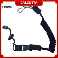 [calcutta] Elastic Surf Canoe Kayak Paddle Coiled Leash Cord Safety Fishing Rod Lanyard