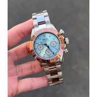 [0%EPP] Seiko Mod Daytona ice blue | Seiko VK63 quartz movement