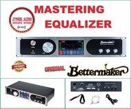 Bettermaker Mastering Equalizer Mastering Outboard